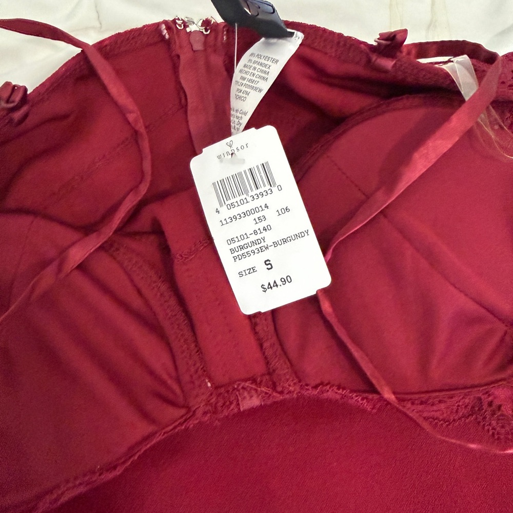 Windsor Burgundy Dress - Picture 3 of 7